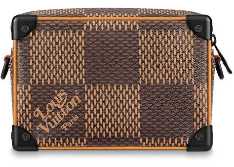 Louis Vuitton x Nigo Soft Trunk Damier Ebene Giant Mini Brown